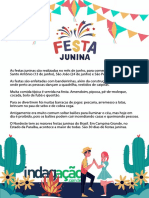 Interpretação de Textos Festas Juninas