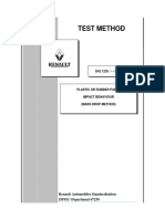 Test Method: Renault Automobiles Standardisation DPMI / Department 67250