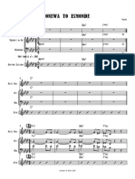 Onewa To Esmonde COMPLETE - Score and Parts