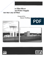 Analysis of The Flint River As A Permanent Water Supply For The City of Flint - July, 2011
