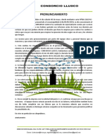 Informe N°009-2023-Ro-Aeyr-Consorcio Llusco - Informe Justificacion PDF