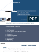 Topik 5 - Planning Scheduling PDF