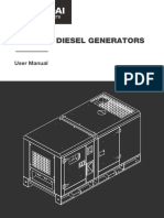 1500RPM Diesel Generator User Manual