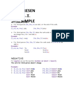 Present Simple Vs Present Contonous