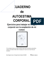 CUADERNO DE AUTOESTIMA CORPORAL. Ejercicios Prácticos para Trabajar La Aceptación de Mi Cuerpo PDF