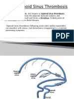 Sigmoid Sinus Thrombosis