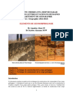 Guide Technique Géostructurale - DR SY Et DR SOW - UCAD PDF