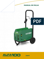 Alfa Pressure 100 220v Parts Manual PT BR PDF
