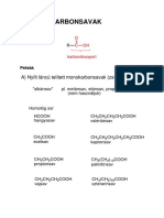 Karbonsavak PDF