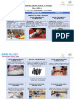 Cronograma Semanal Del 06 Al 10 de Marzo PDF