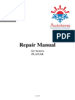 Planar Heater Repair Manual
