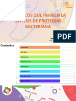 Antibioticos - Síntesis de Proteínas PDF