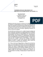 Main Considerations in Designing Geothermal Drilling Platforms