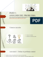 Paso 1, Identificación Del Problema