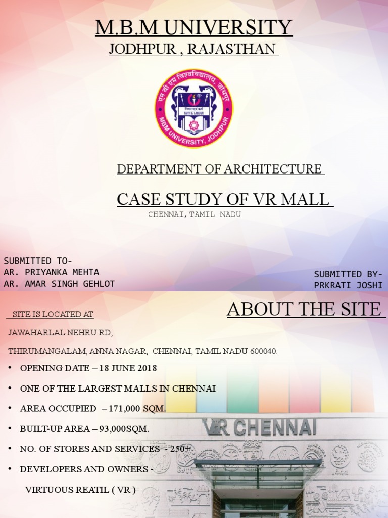 Case Study Mall Final Pdf
