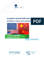Nardon Velliet Guerre Commerciale Sino Americaine 2020 PDF