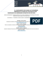 Cartografia Social: Mapeamento Dos Danos Ao Patrimônio Cultural Dos Ribeirinhos Da Cidade de Colatina/es Após Rompimento Da Barragem de Rejeitos No Rio Doce