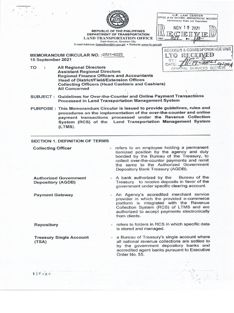 RCS Guidelines - 2021-2295 | PDF