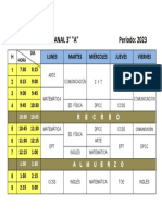 Horario Estudiantes-2023-Tercero A