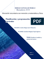 Analisis de La Divercificacion Curricular