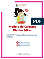Link Do Vídeo:: Jogos e Ideias de Cartazes Dia Das Mães
