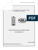 CODIGO PENALPUEBLA 14 Julio 2020