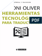 Herramientas Tecnológicas para Traductores (Oliver, Antoni) (Z-Library) PDF