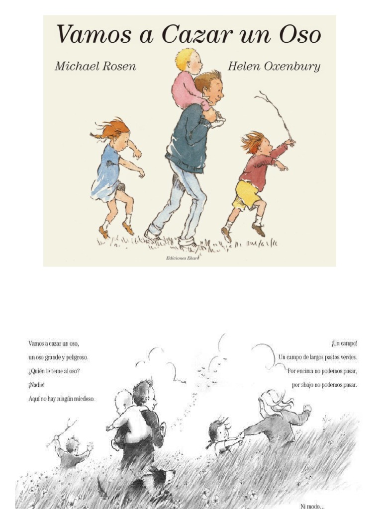 Vamos a cazar un oso: Cuento infantil | PDF