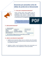 Preguntas Frecuentes DENUNCIAS PDF