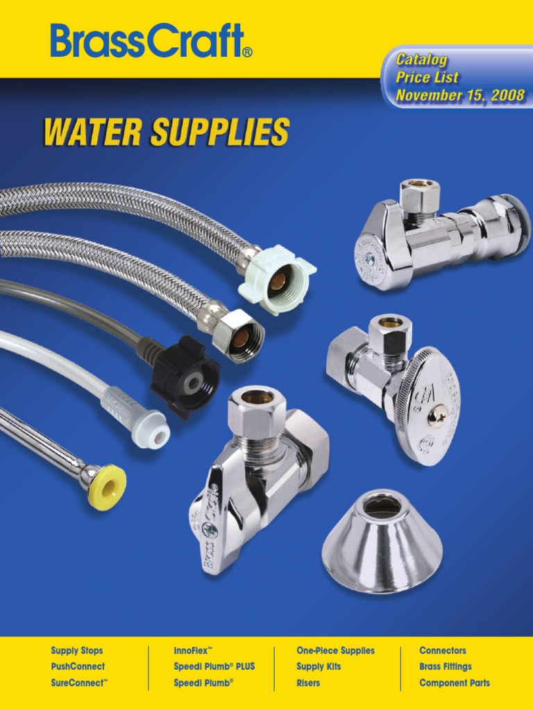 0300 Water Supplies Catalog PDF PDF Plumbing Pipe (Fluid Conveyance)