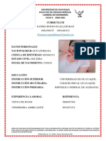 Curriculum Fatima PDF