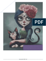 La Catrina Con Su Gato 128123