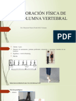 Exploración Física de La Columna Vertebral