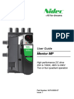 Gelijkstroomregelaars Mentor MP User Guide en Iss7 0476 0000 07