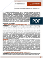 Estudo 1 - Abraão, A Mesma Fé Que A Minha - Servos (In) Úteis - Material de Preparação PDF