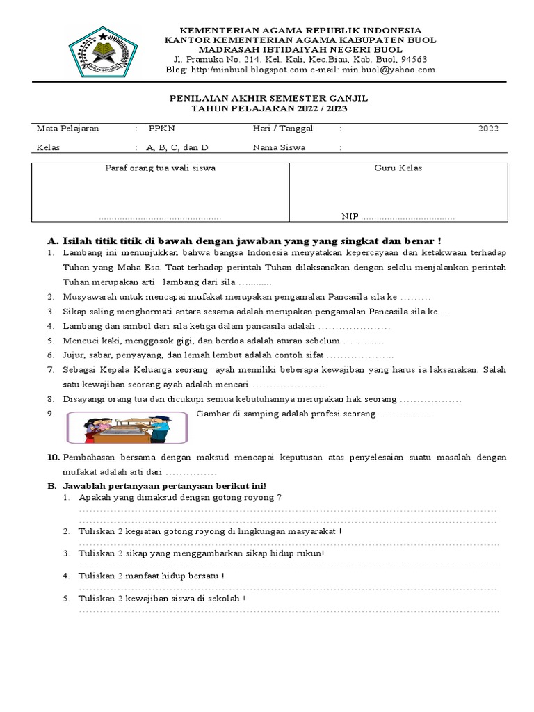 Soal Kelas 3 | PDF