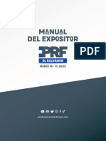 Manual Del Expositor PRF EL Salvador 2023