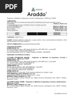 Bula do Herbicida Arremate® | PDF | Agricultura | Voo
