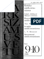 Marksizam U Svetu, 1985., Br. 9-10 - Kriti - Ljiljana Vuletic PDF