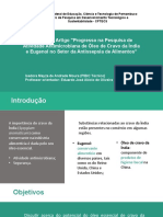 Atividade antimicrobiana do óleo de cravo da Índia e eugenol