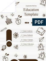 Education Template: Organization Title Here