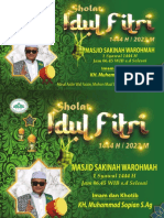 Banner Sholat Idul Fitri SW - Uk - 345cm X 31ocm PDF