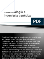 Biotecnología e Ingeniería Genética
