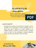 Diversificación de Mercados PDF