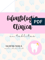 Odontología Clínica en Tablitas @vale - Studentist PDF