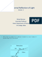 Total Internal Reflection of Light