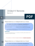 Ejercicio 4 - Vectores