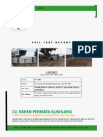 LAPORAN SOIL TEST WORKSHOP & GEDUNG ARSIP PT. HKi