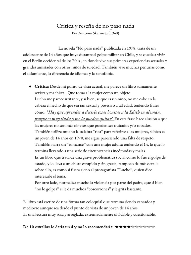 critica-y-rese-a-de-no-paso-nada-1-pdf