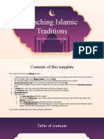 Teaching Islamic Traditions XL